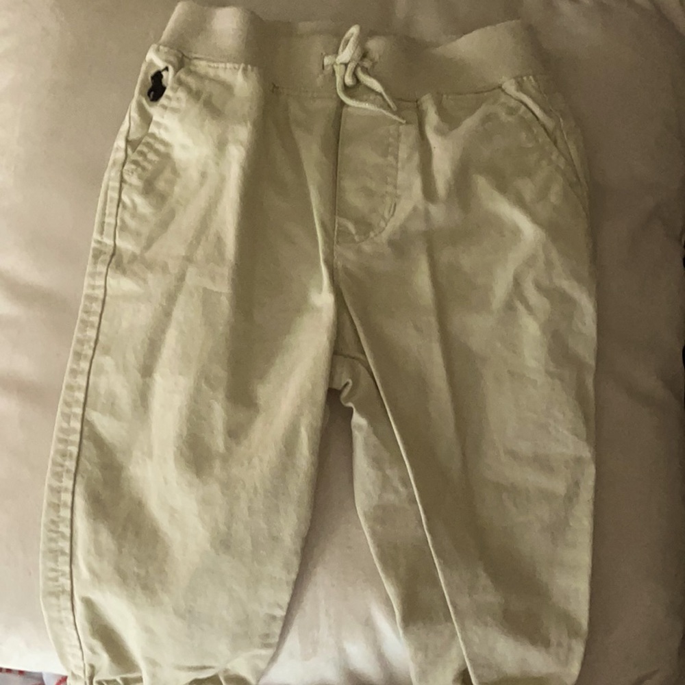 9 months polo ralph lauren tan pants infant